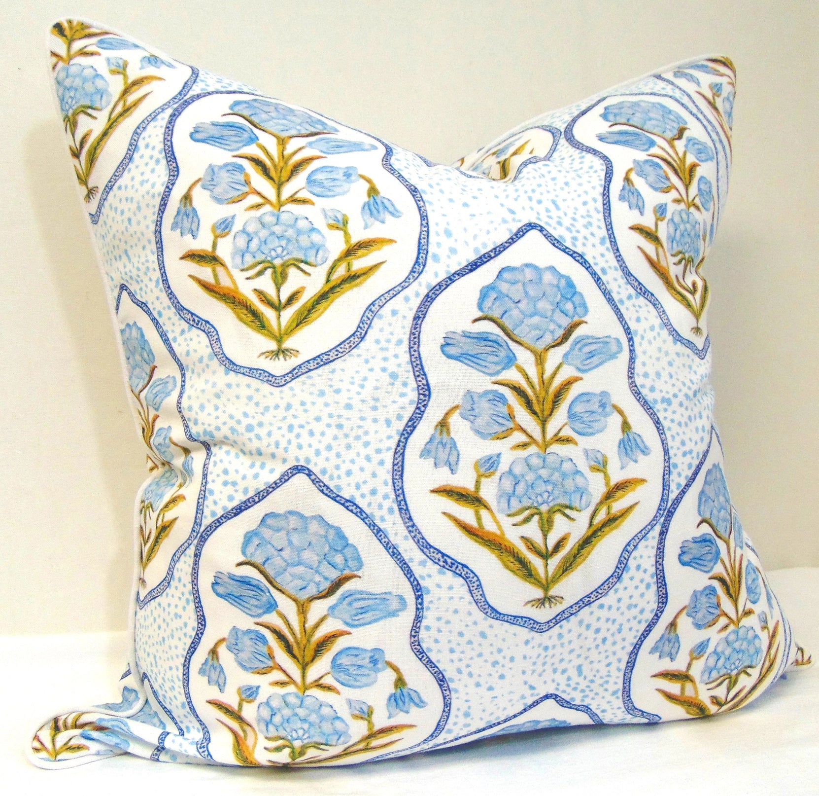 Limited Edition Folly Poppy Pillow Cover with Welt image 1
