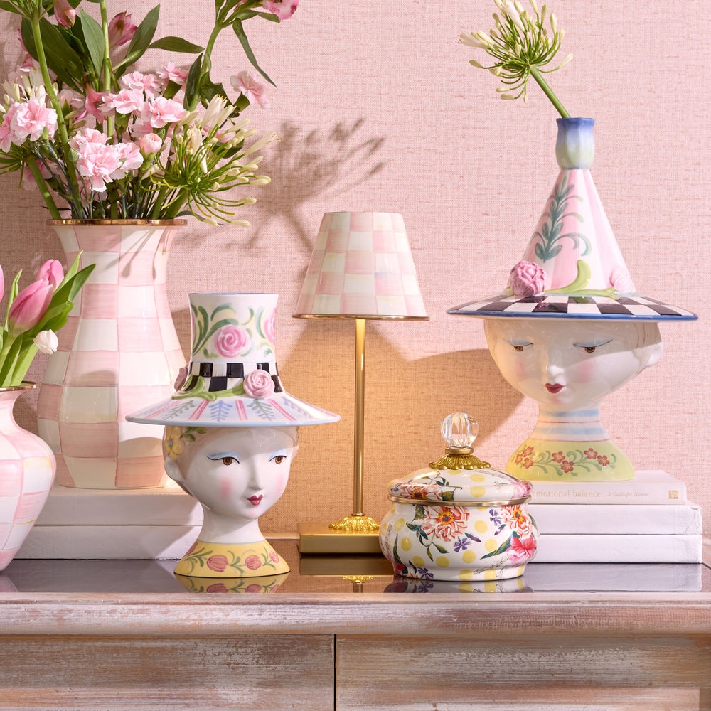 Rosy Check LED Rechargeable Cafe Table Lamp image 6