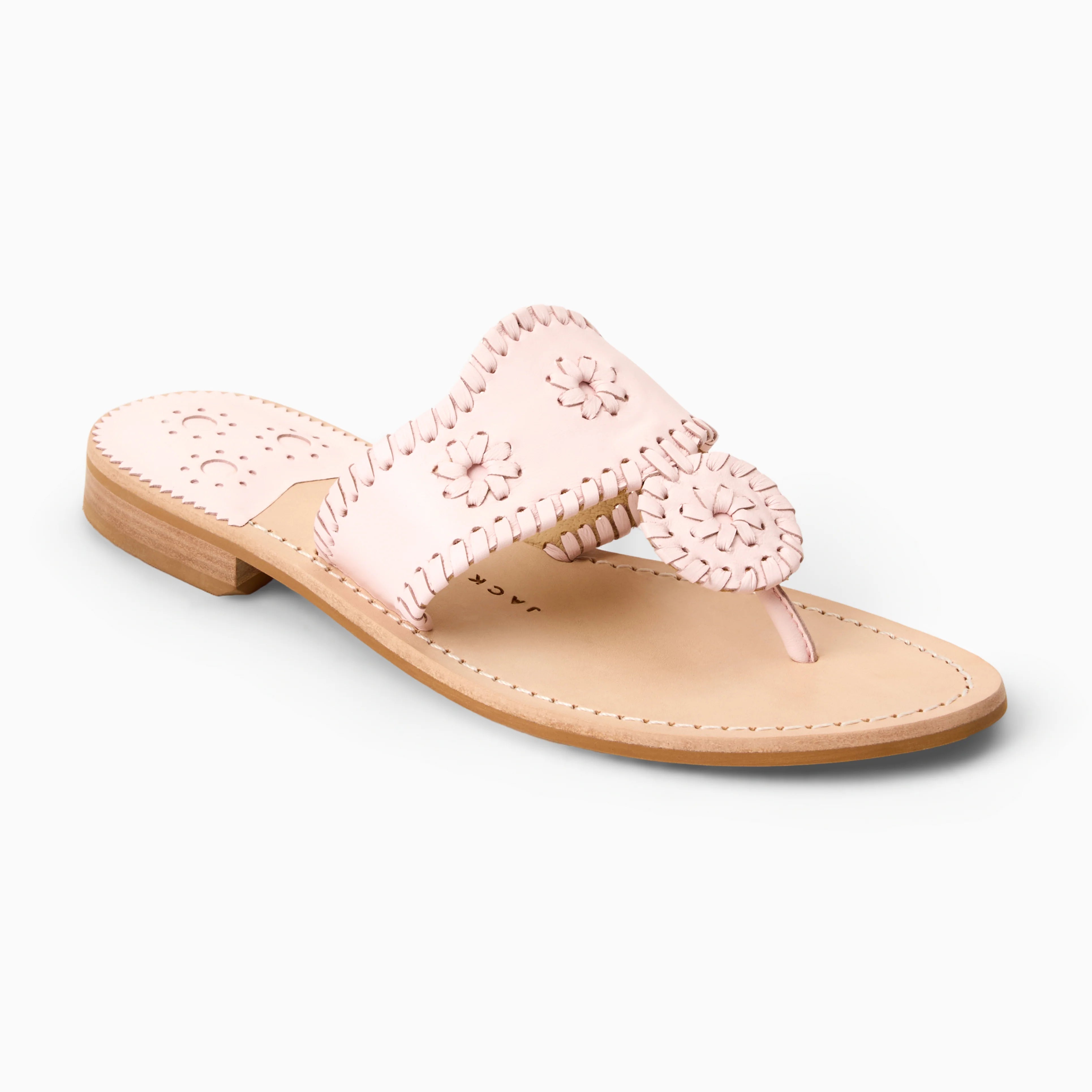 Jack Rogers Jacks Flat Sandal | Pink Marshmallow image 0