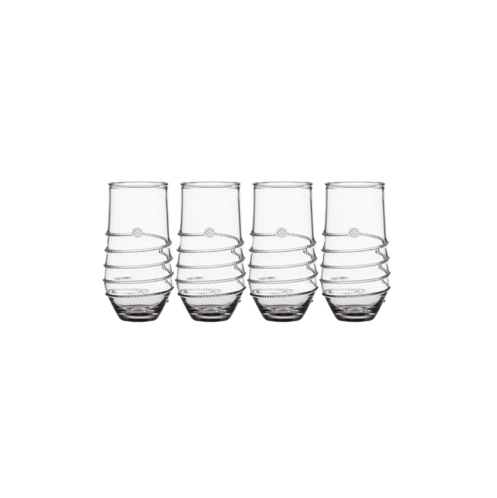 Amalia Acrylic Large Tumbler | Clear | S/4 image 0