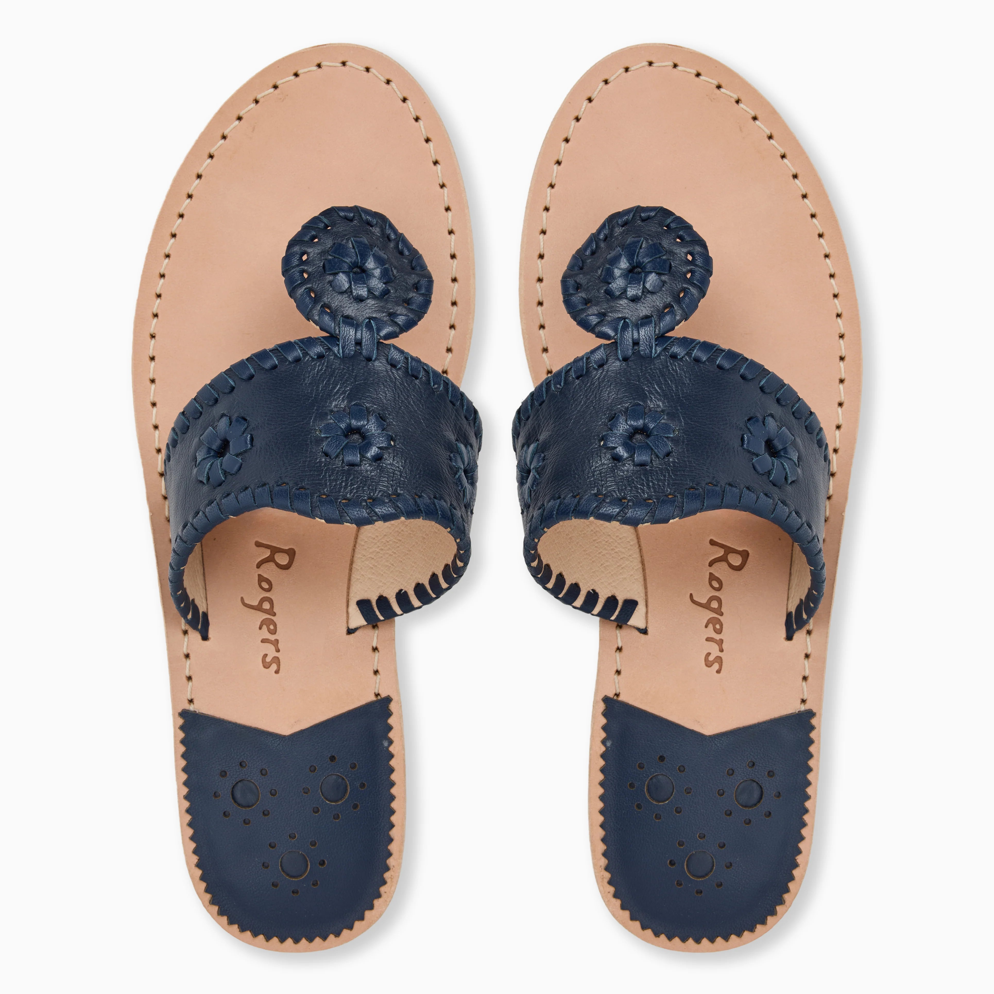 Jack Rogers Jacks Flat Sandal | Midnight image 3
