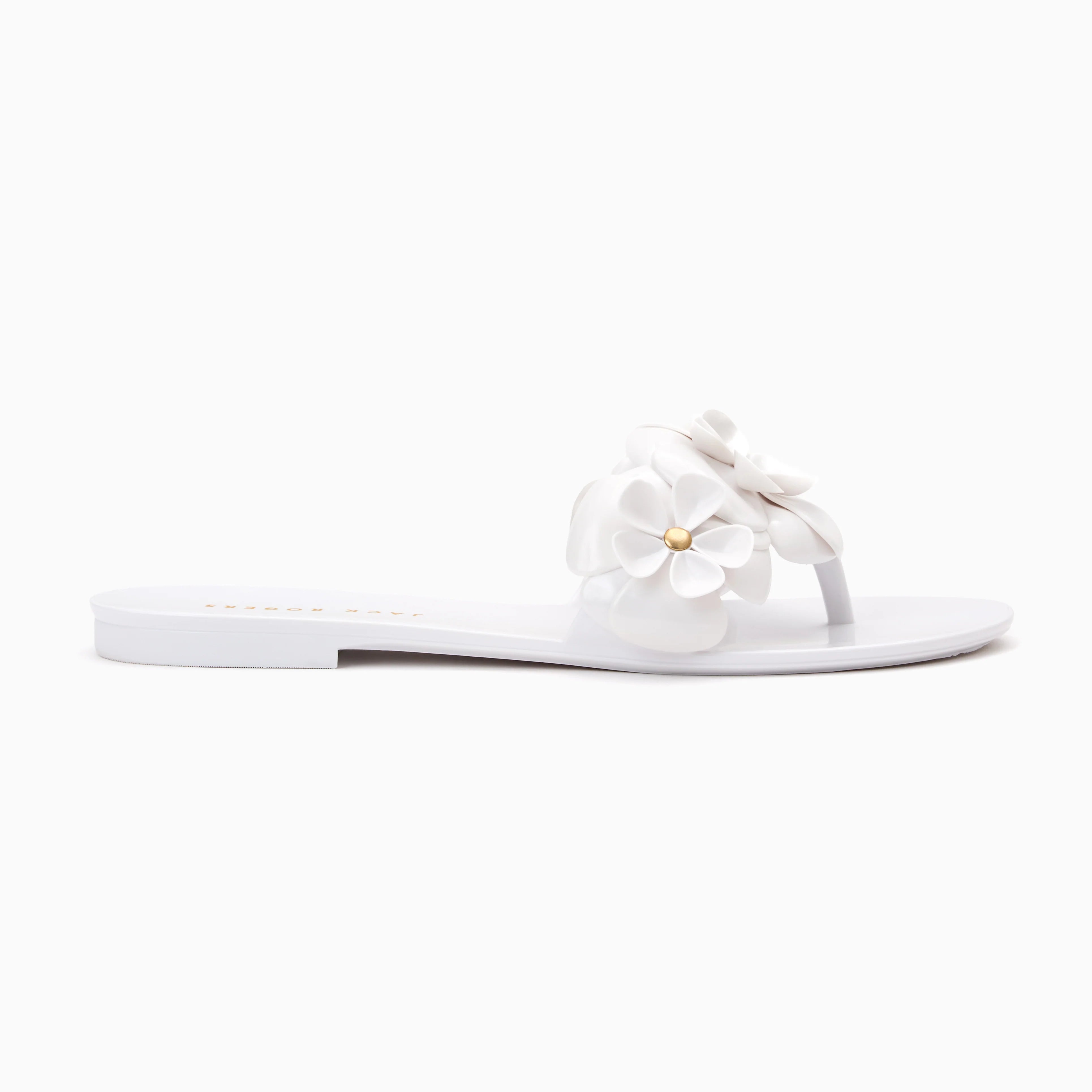 Jack Rogers Amelia Jelly Flip Flop | White image 2