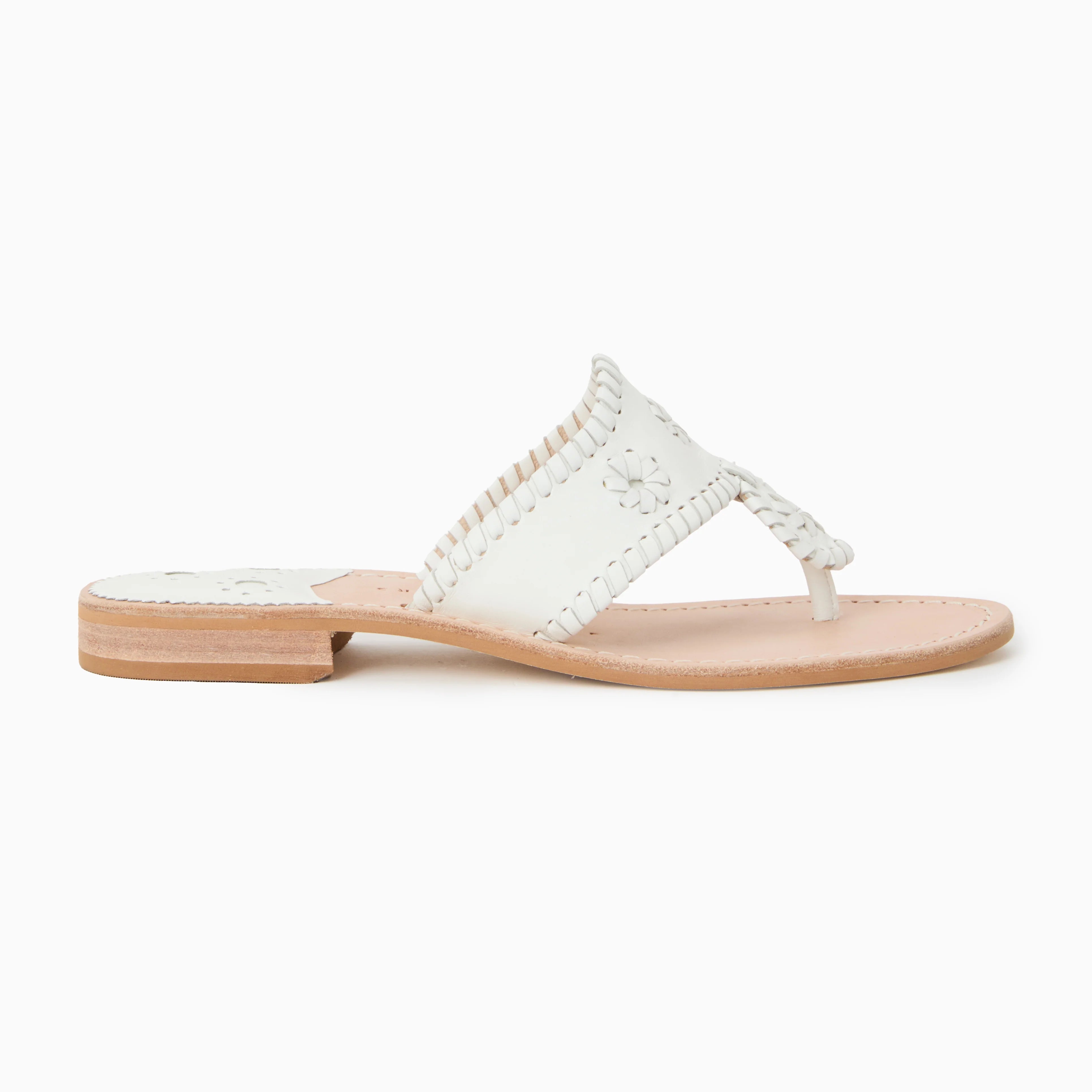 Jack Rogers Jacks Flat Sandal | White image 2