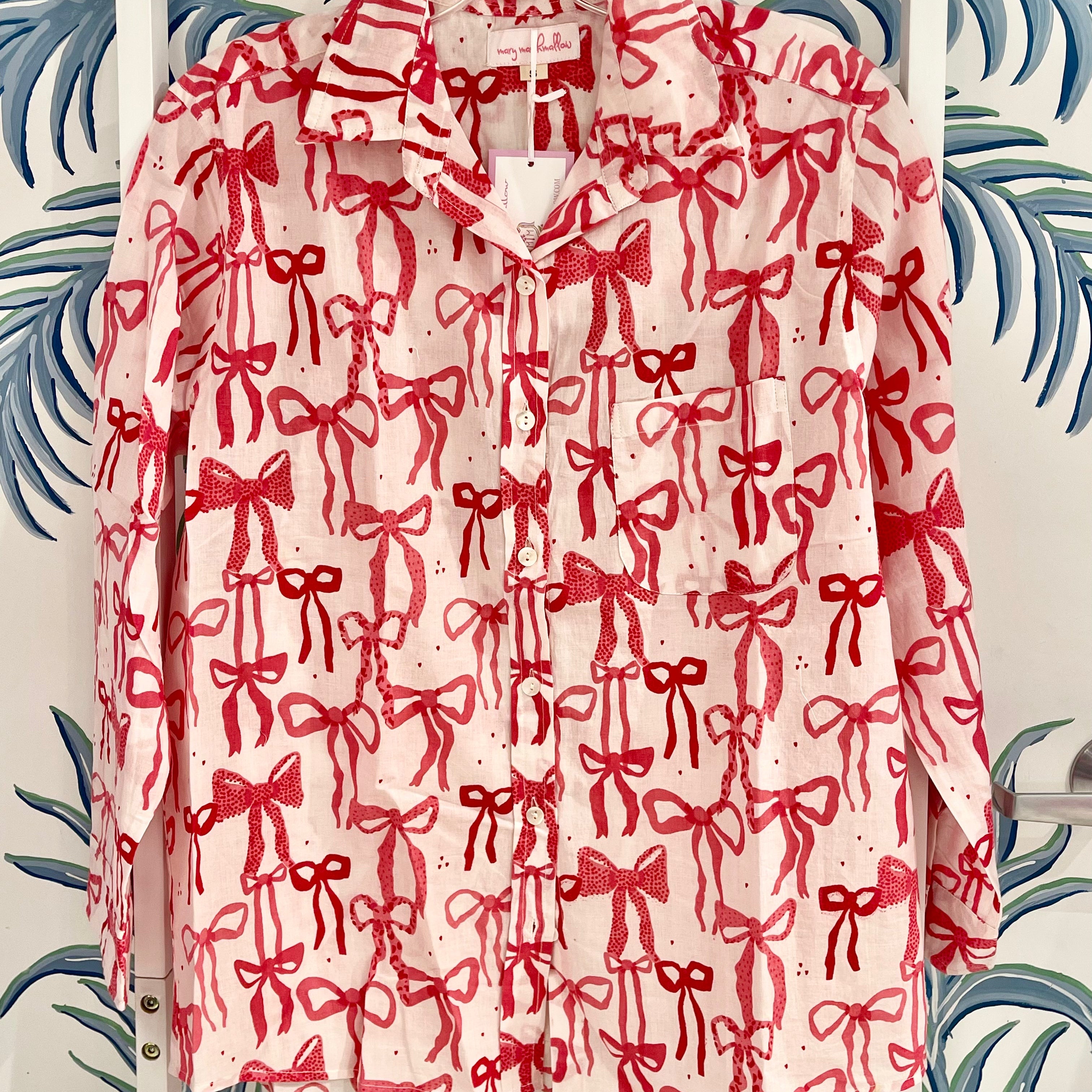 Boyfriend Shirt | Bows | Various Colors