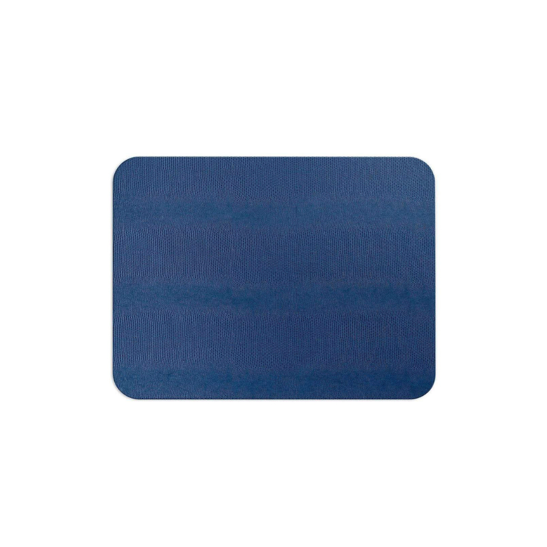 Lizard Rectangle Placemat | Navy image 0