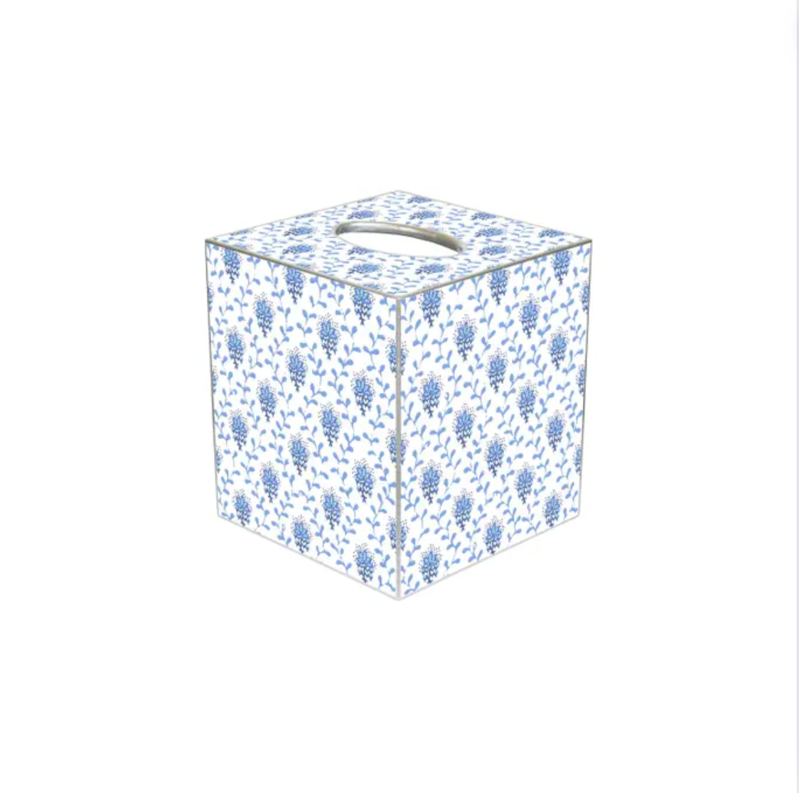 Tissue Box Holder | Provencial | Blue image 0