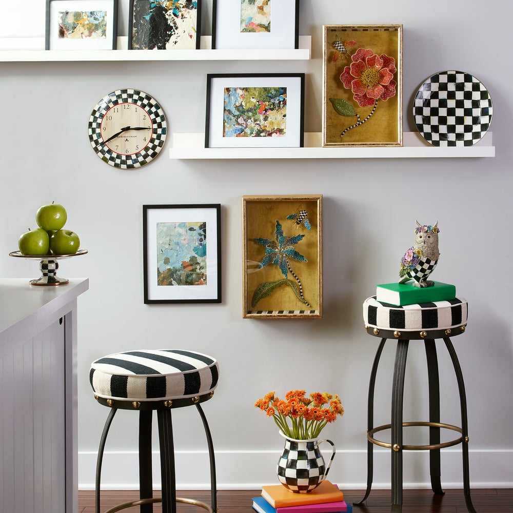 Courtly Check Wall Clock image 4