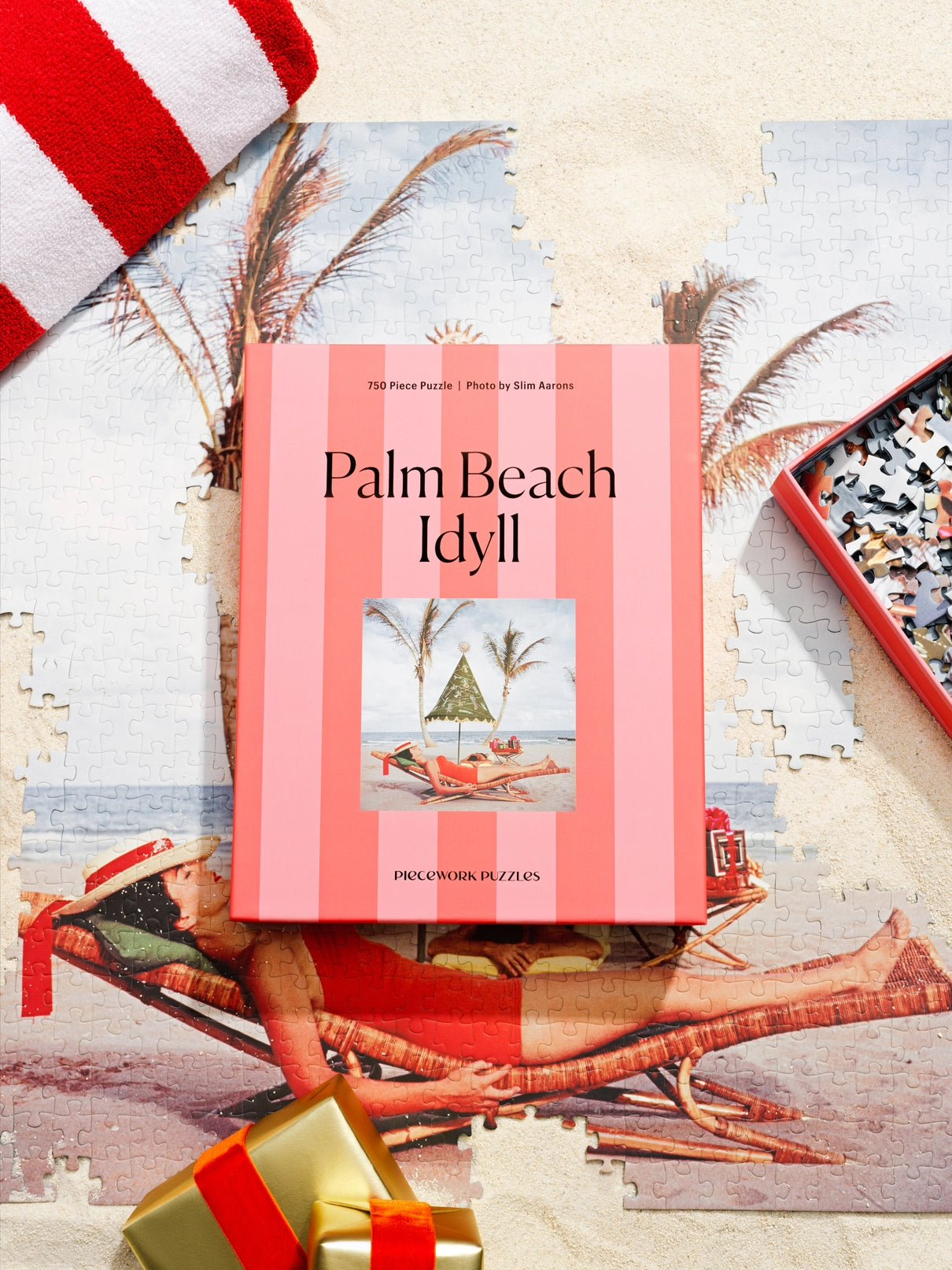 Palm Beach Idyll - 750 Piece Slim Aarons Puzzle image 1