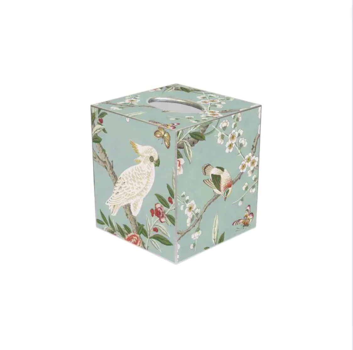 Tissue Box Holder | Birds & Bloom image 0