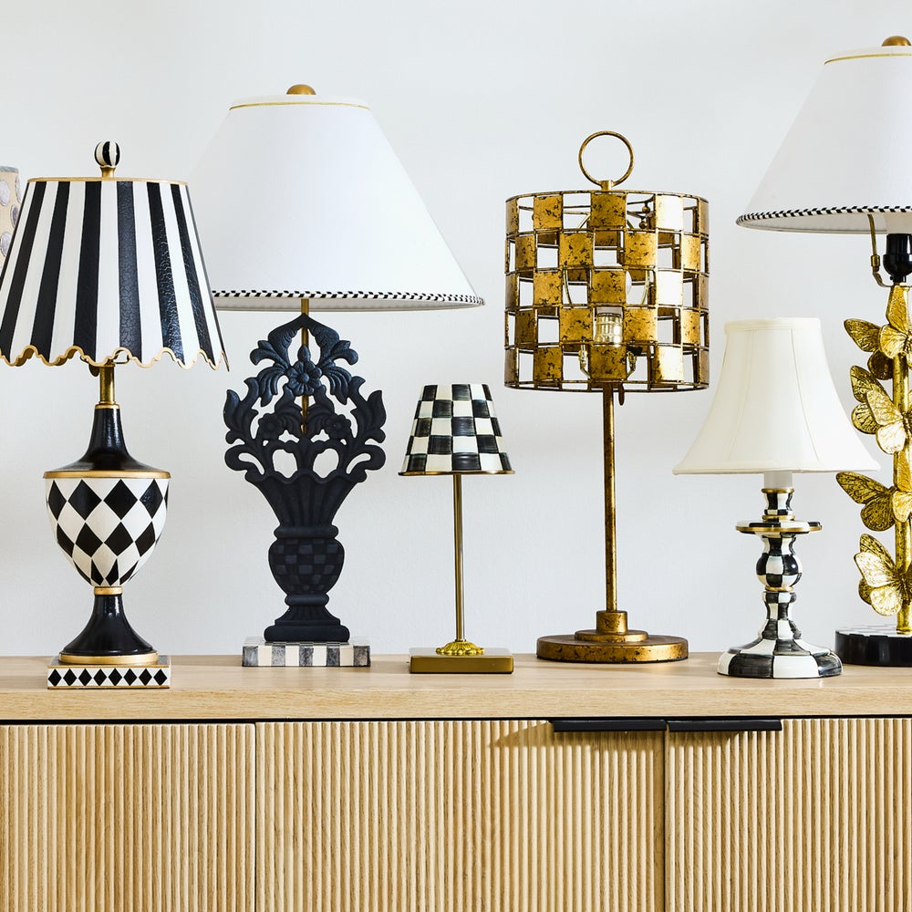 Courtly Check LED Rechargeable Cafe Table Lamp image 5
