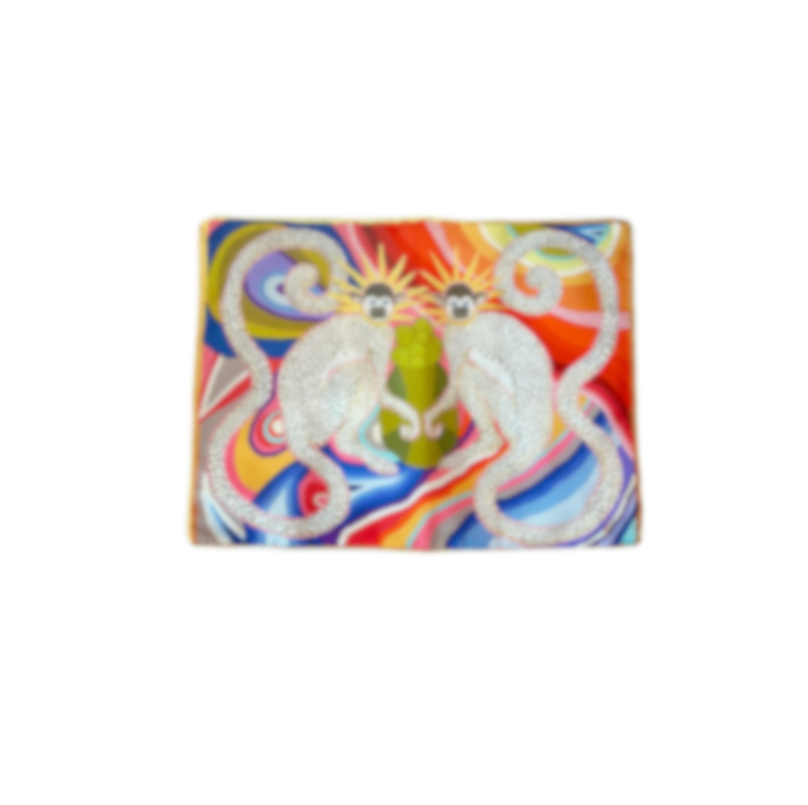 Paige Gemmel Pillow | Twin Monkeys Pucci | Multi image 0
