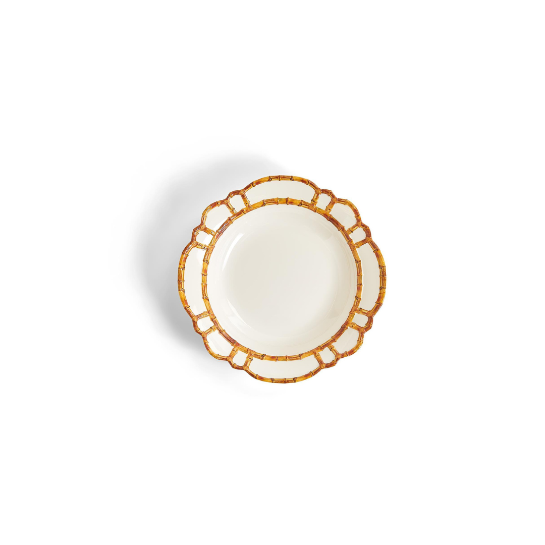 BAMBOO TOUCH SERVING/CENTERPIECE BOWL | NATURAL image 0