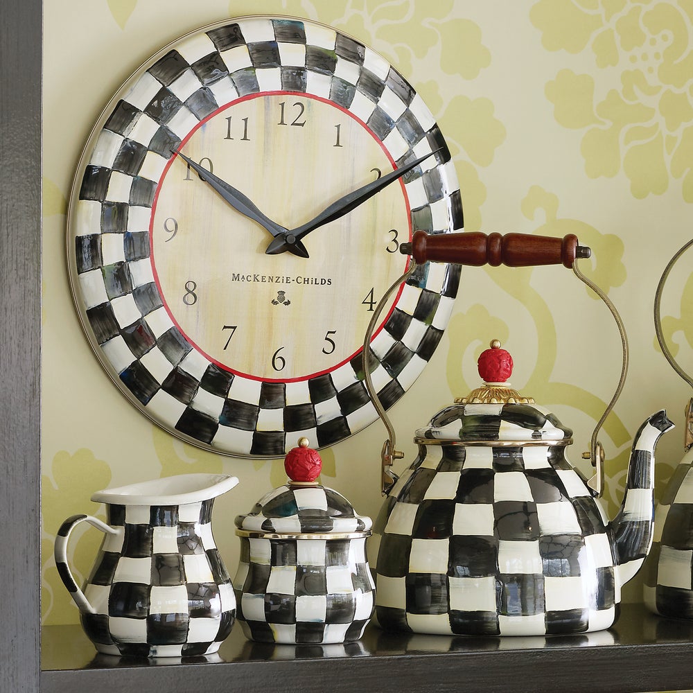 Courtly Check Wall Clock image 2