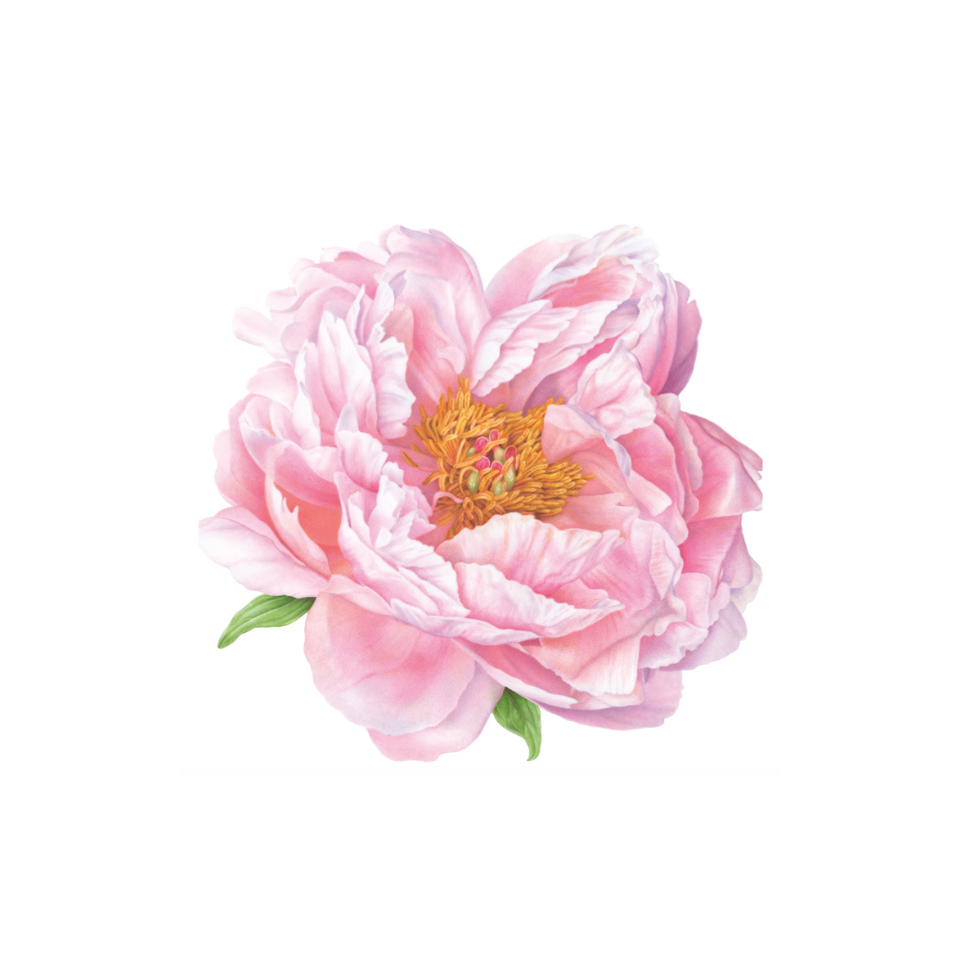 Die-Cut Placemats | Pink Peony image 0