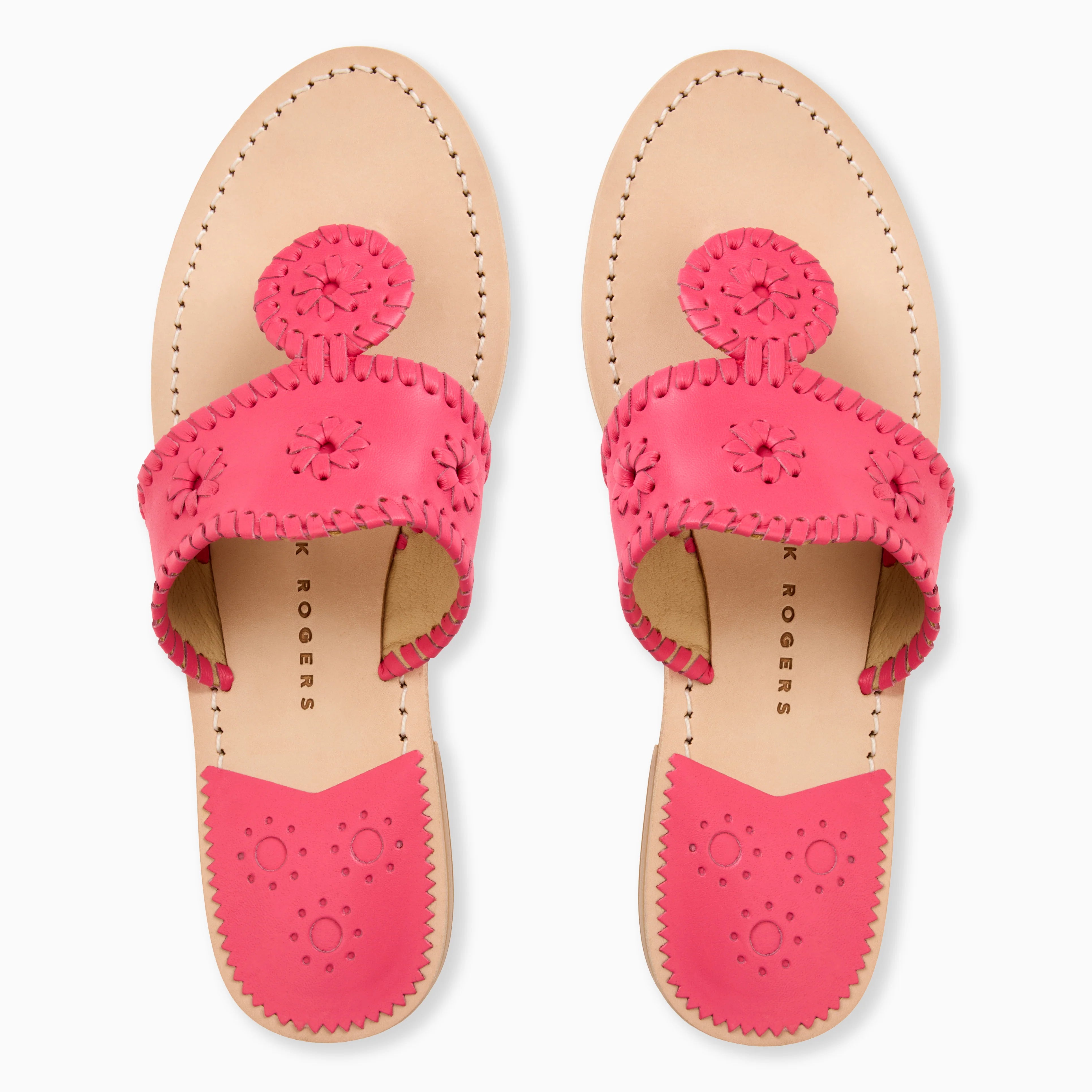 Jack Rogers Jacks Flat Sandal | Hot Pink image 1