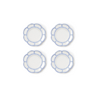 BAMBOO TOUCH SALAD/DESSERT PLATES | FRENCH BLUE | S/4 image 0