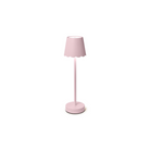 LED Cordless Scalloped Table Lamp | Pink image 0