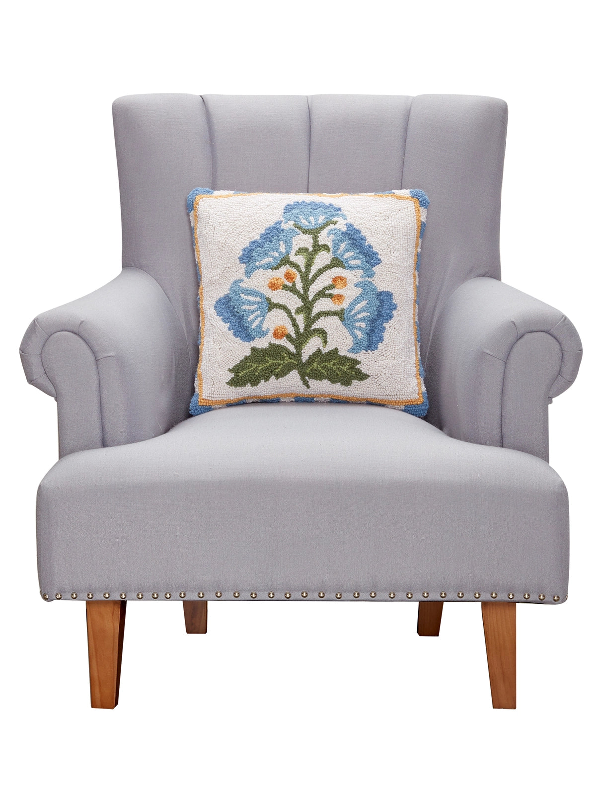 Mughal Flower Hook Pillow image 1