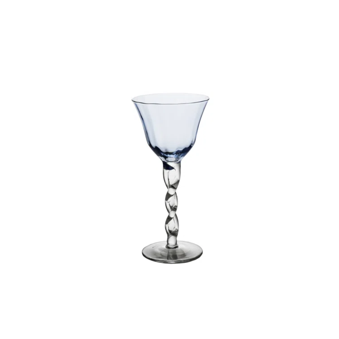 Adriana Wine Glass | Blue image 0