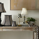 Courtly Check LED Rechargeable Cafe Table Lamp image 4