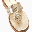 Jack Rogers Jacks Mid-Wedge | Platinum image 1