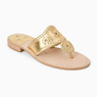 Jack Rogers Jacks Flat Sandal Metallic | Gold image 0