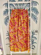 Delray Pant | Floral | Yellow/Pink image 0