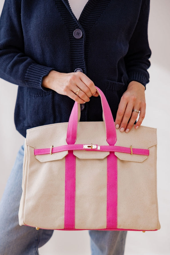Sloane Preppy Boat Tote