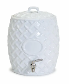 Faux Bamboo Beverage Dispenser image 0