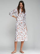 Vintage Printed Shirt Dress image 0