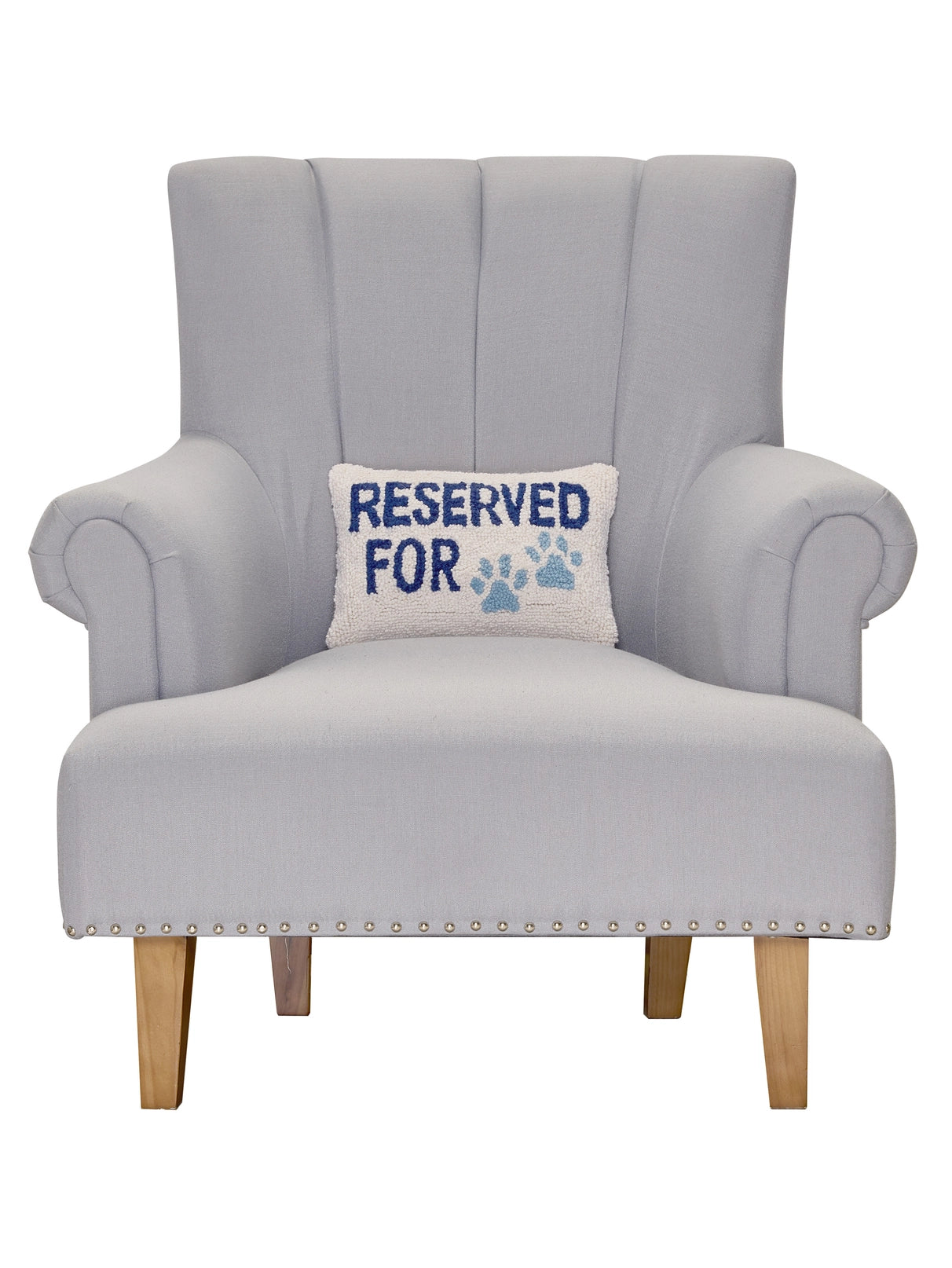 Reserved For Dogs Hook Pillow image 1