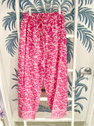 Delray Pant | Ribbons | Pink image 0