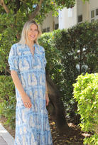 Evie Dress | Staffy | Light Blue image 2