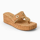 Jack Rogers Jacks Mid-Wedge | Cork/Gold image 0