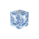 Tissue Box Holder | Italian Toile | Blue image 0