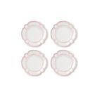 BAMBOO TOUCH DINNER PLATES | PINK | S/4 image 0
