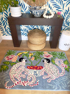 Paige Gemmel Rug | Monkeys | Blue image 0