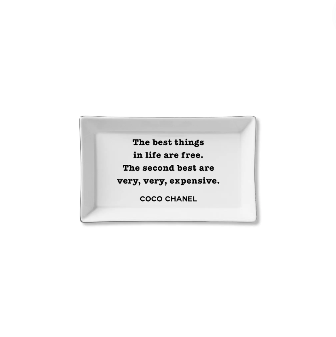 Ceramic Tray | Best Things In Life image 0