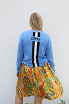Racer Stripe Delray Sweater | Blue image 1