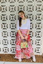 Party Skirt | Patchwork Red image 1