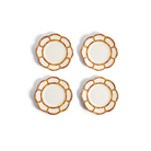 BAMBOO TOUCH SALAD/DESSERT PLATES | NATURAL | S/4 image 0