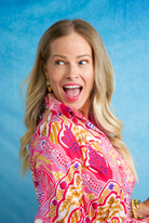 Ivy Dress | Boho Medallion | Pink image 1