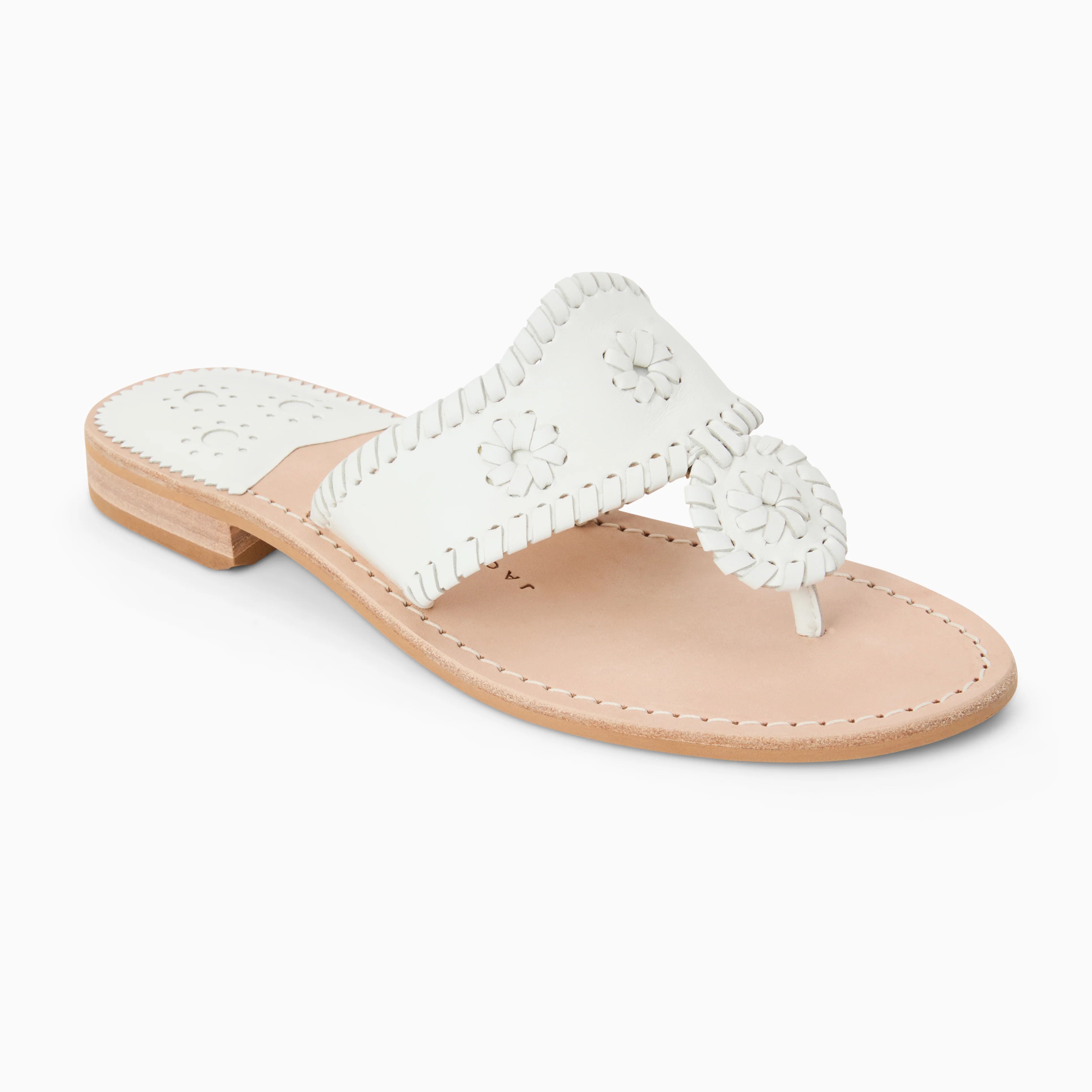 Jack Rogers Jacks Flat Sandal | White image 0