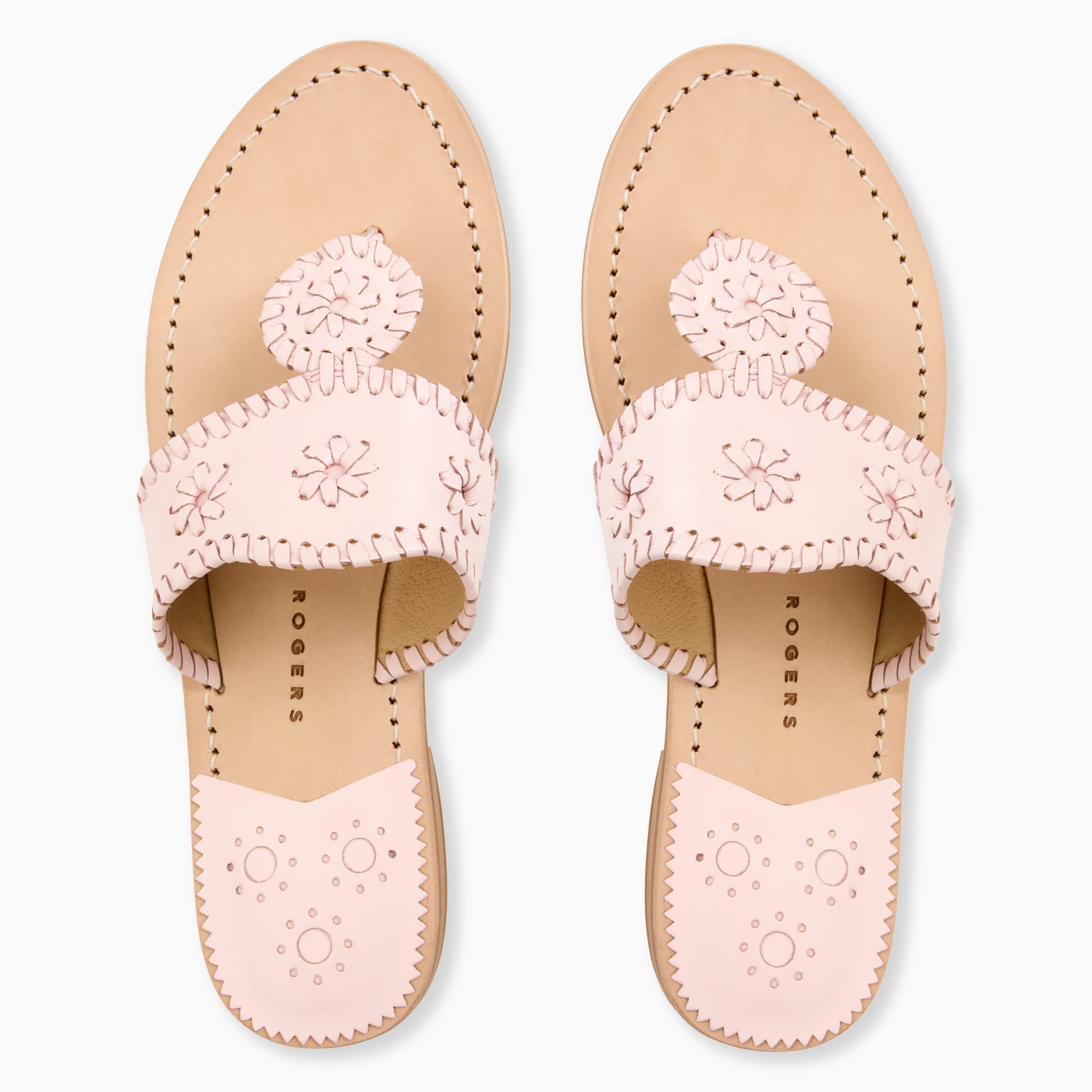 Jack Rogers Jacks Flat Sandal | Pink Marshmallow image 4