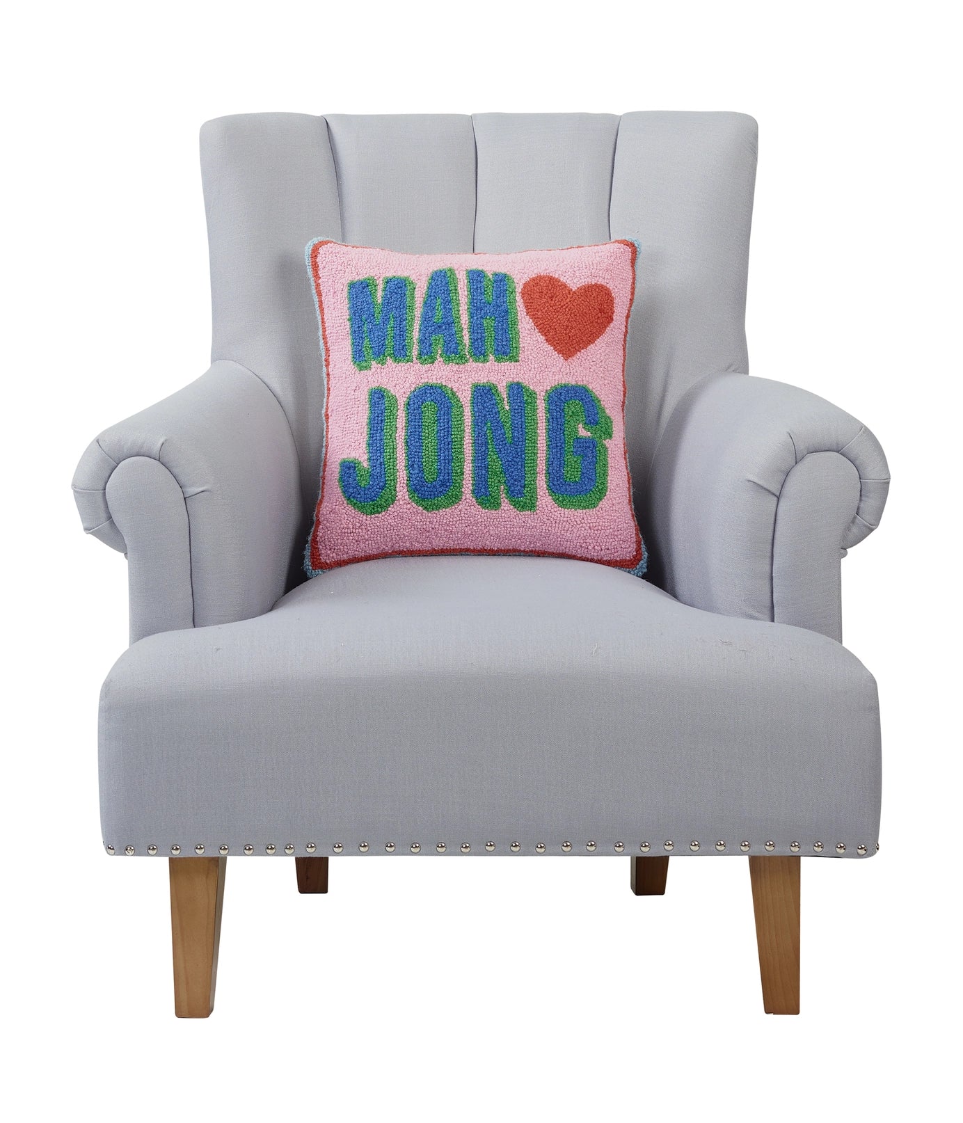 Mah Jong Hook Pillow - Ampersand image 1