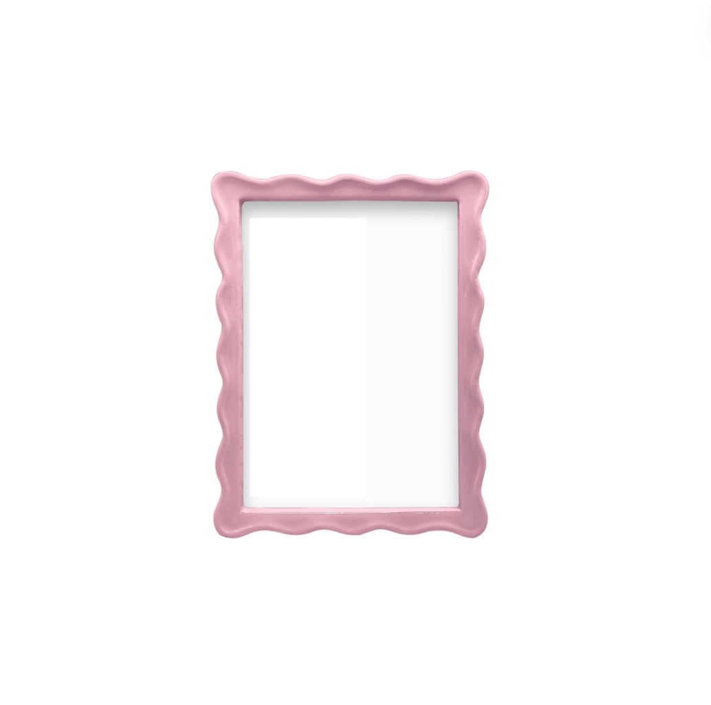 Wavy Pink Frame | Assorted Sizes image 0