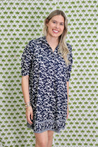 Delray Dress | Ribbon | Navy image 0