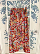Delray Pant | Floral | Maroon image 0