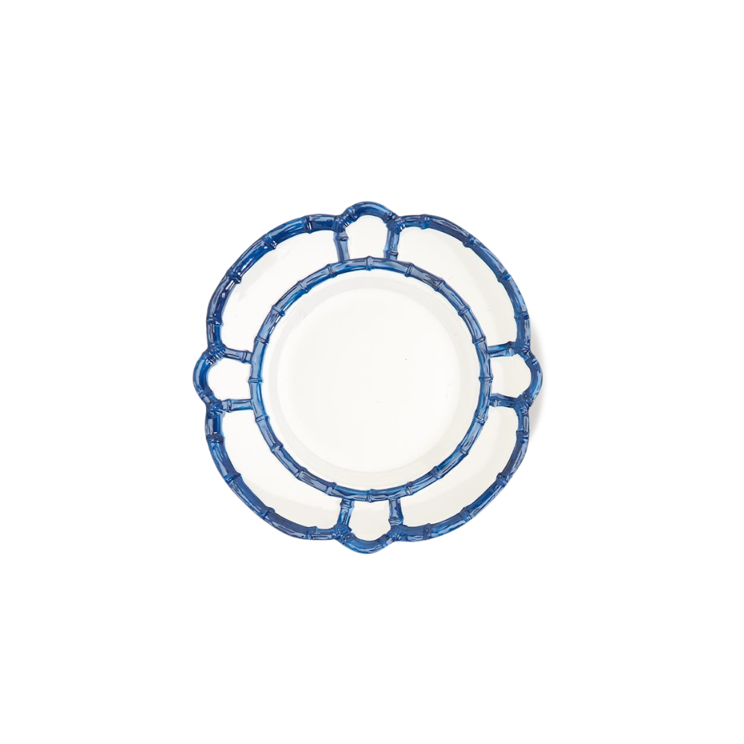 BAMBOO TOUCH DINNER PLATES | BLUE | S/4 image 1