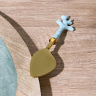 Set of 3 Seafoam Coral Cheese Knives in Gift Box (hand wash only) - Stainless St image 3
